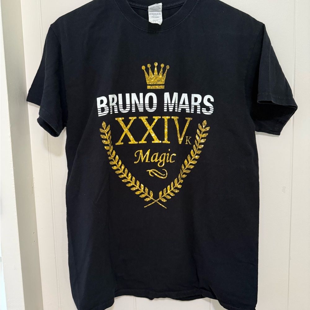 Bruno Mars XXIV Magic Tour T-Shirt Official Merch